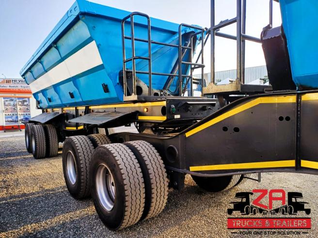 2018 AFRIT 40 CUBE SIDE TIPPER TRAILER #53199